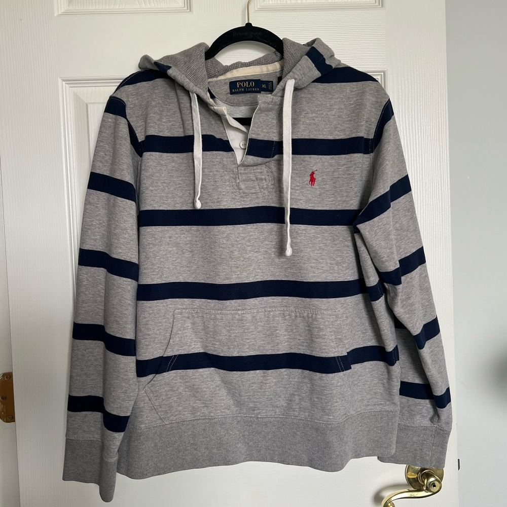 Men’s Polo Ralph Lauren Striped Hoodie